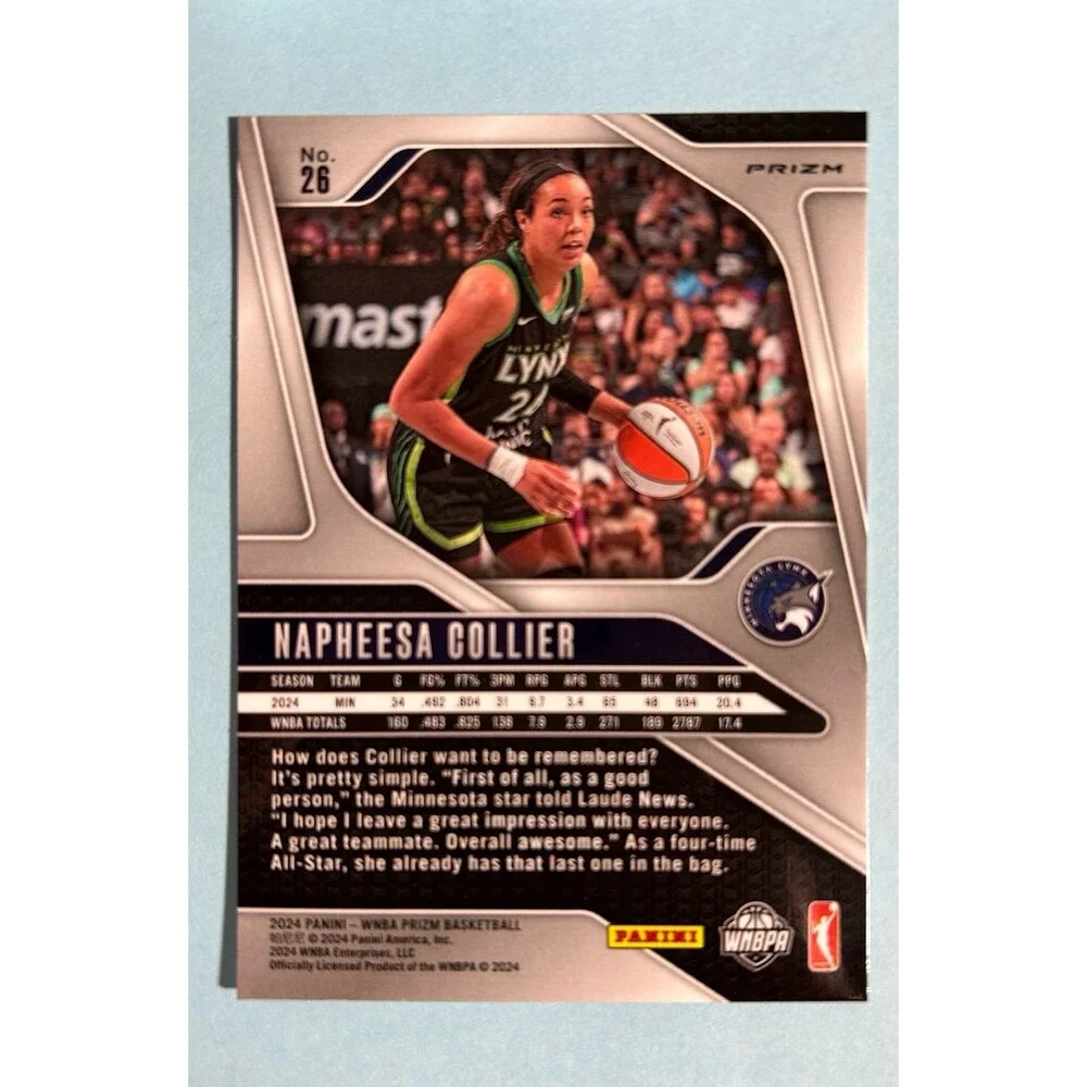 2024 Panini Prizm Ice WNBA - Minnesota Lynx Napheesa Collier #26
